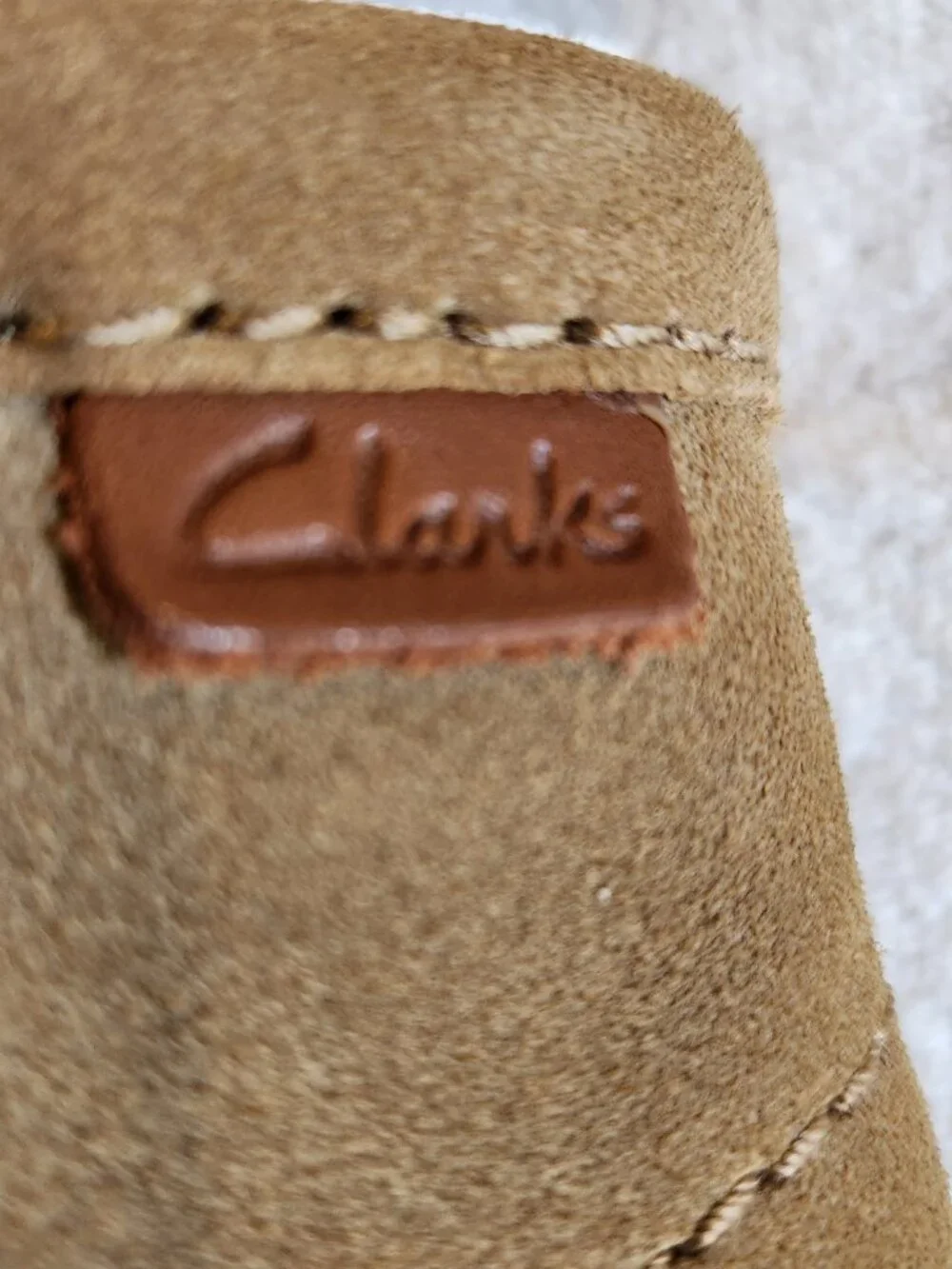 Clarks Wallaston Suede Boot Dark Sand Men's 12 Wide